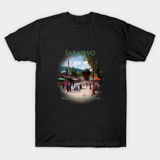 Sarajevo Pigeon Square T-Shirt